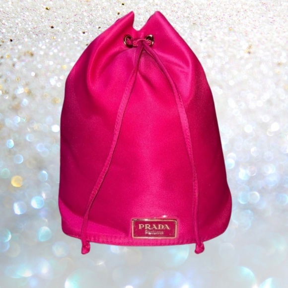 PRADA Parfums Pouch Drawstring Pink - Picture 10 of 10